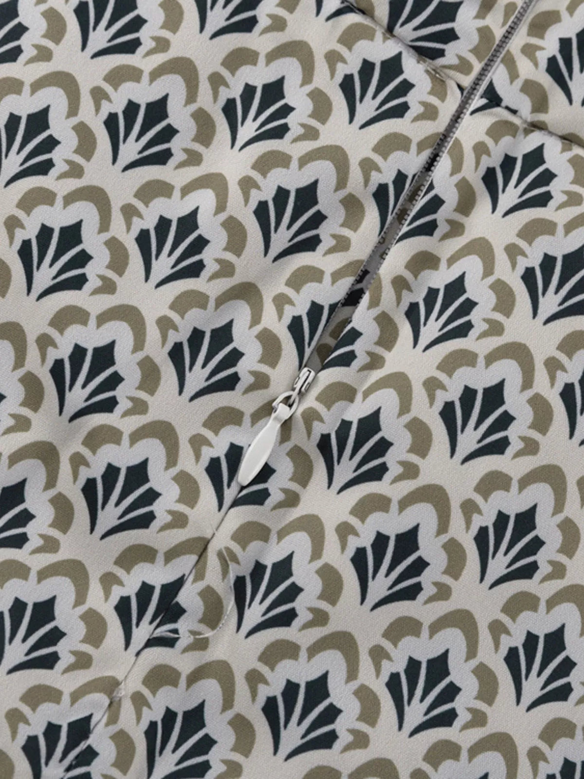 Dress laid flat to show the cut