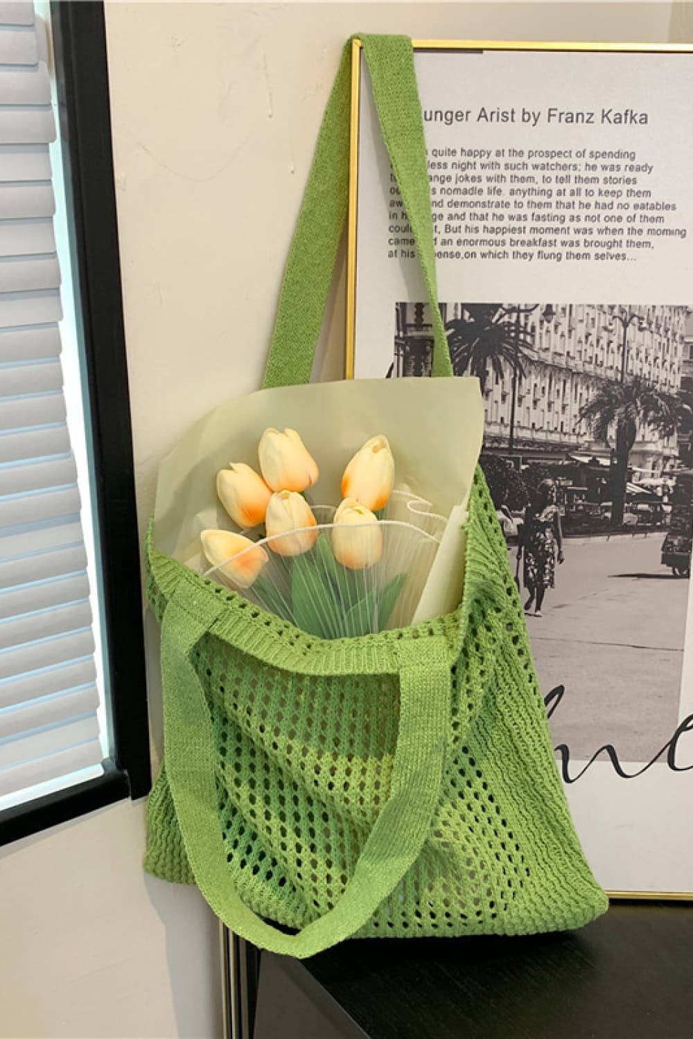 Openwork Tote Bag - Fashorio