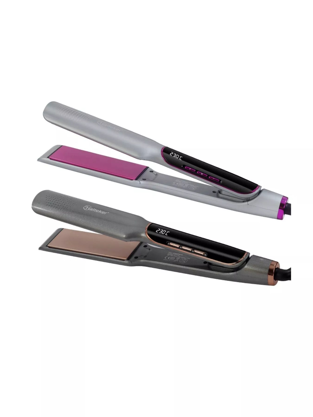 Hair iron packaging contents