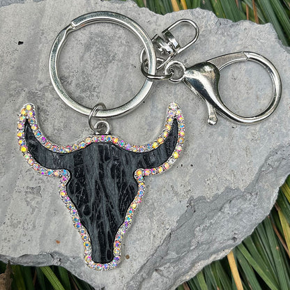 Bull Shape Key Chain Style C One Size - Fashorio