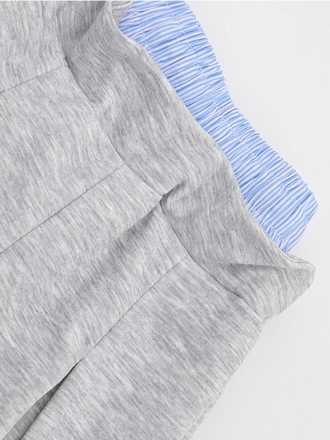 Drawstring Pleated Mini Skirt - Fashorio