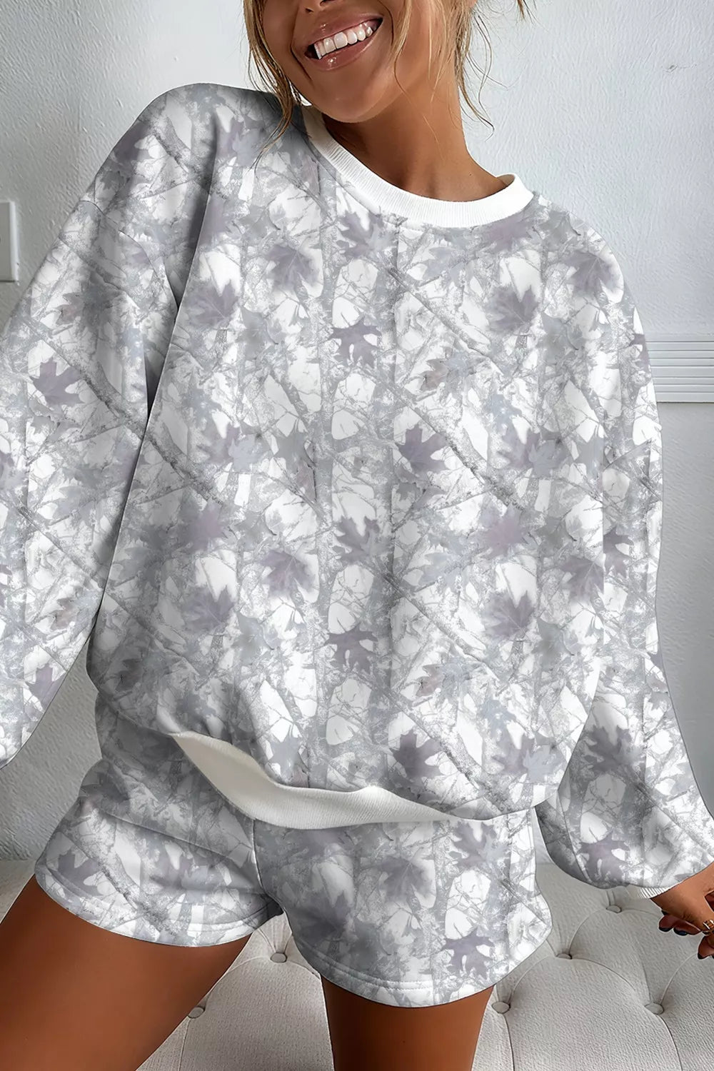Camo set light gray colorway