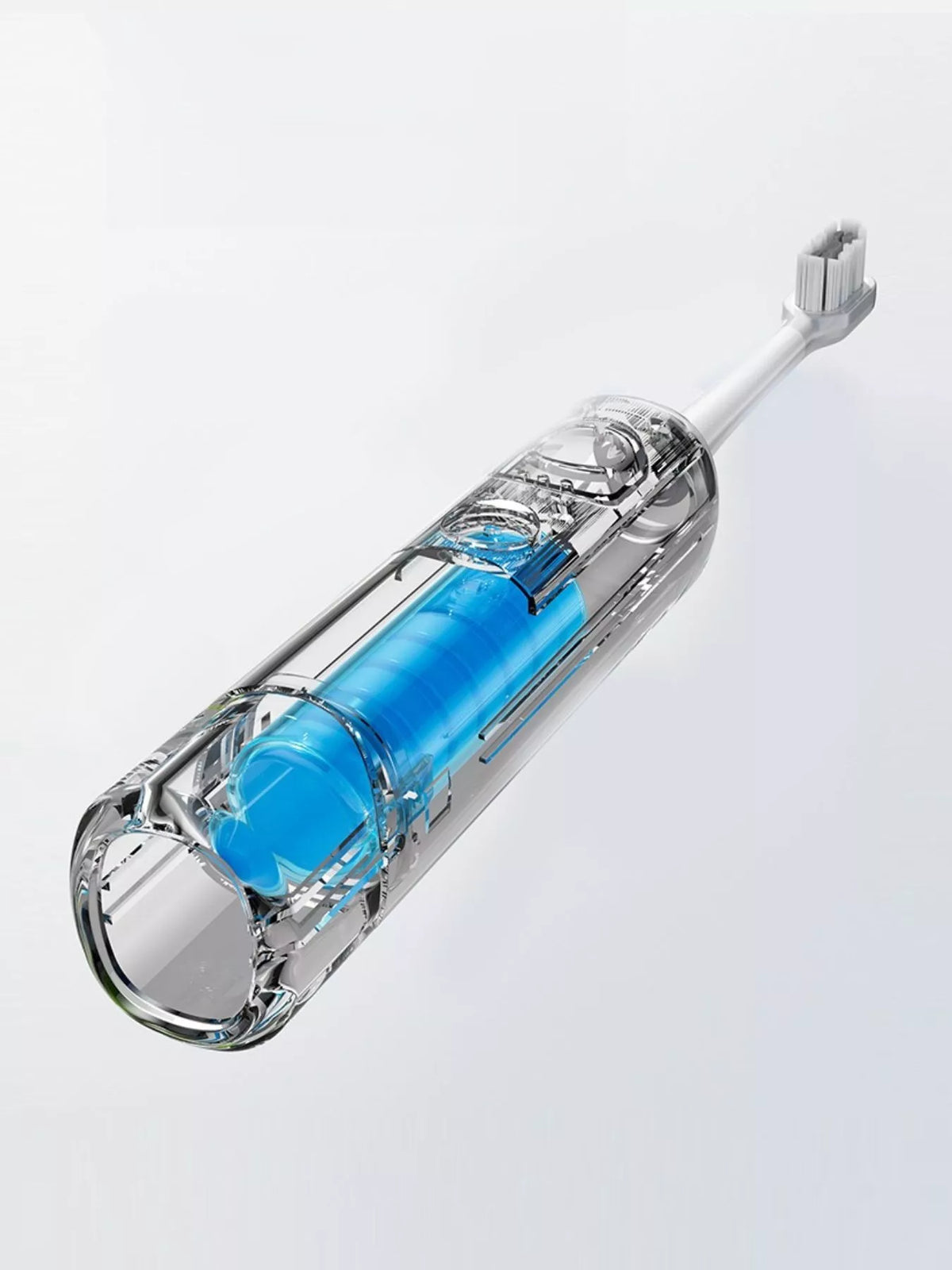 Pale blush electric toothbrush