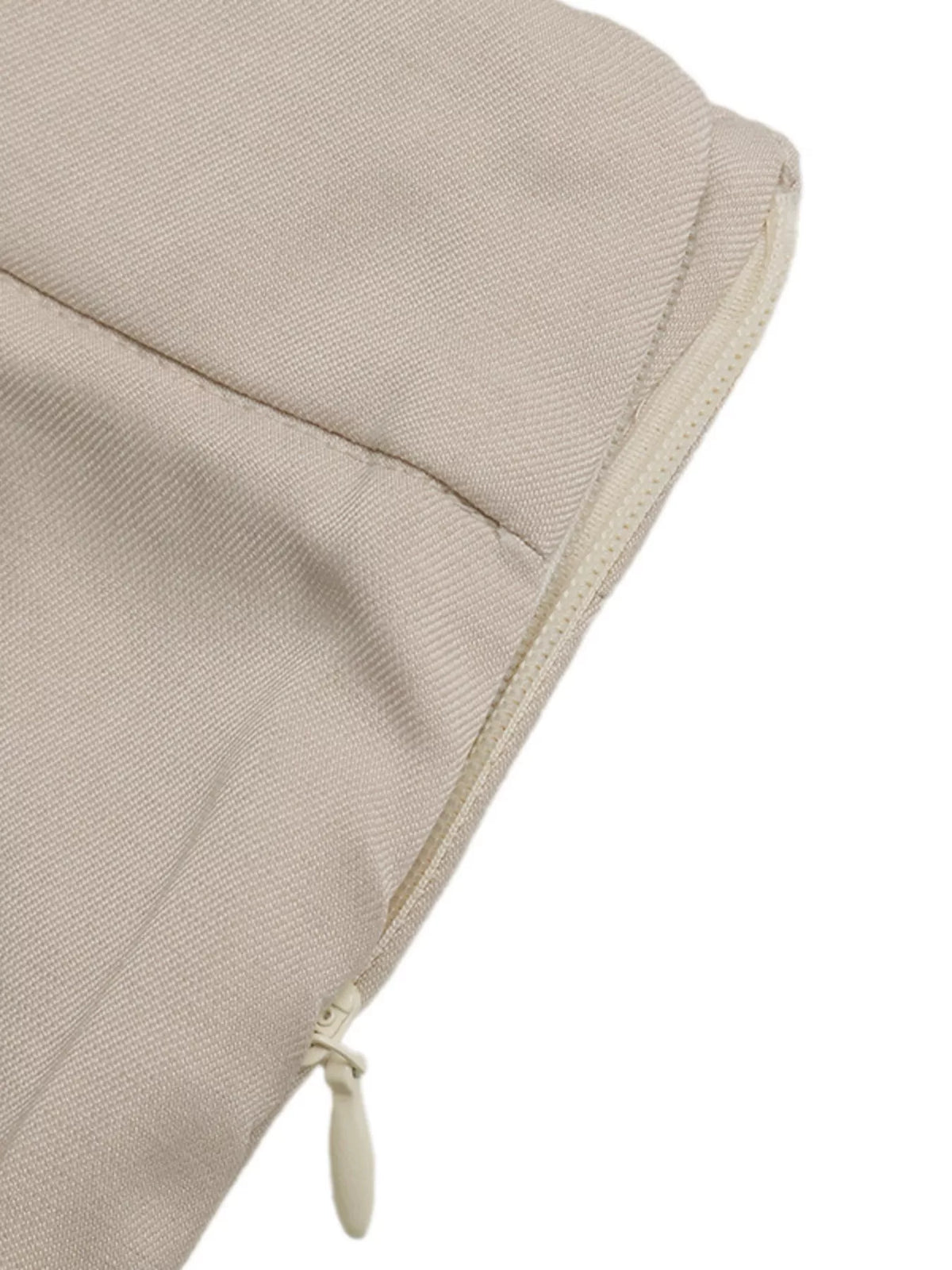 Khaki shorts from surplice wrap matching set