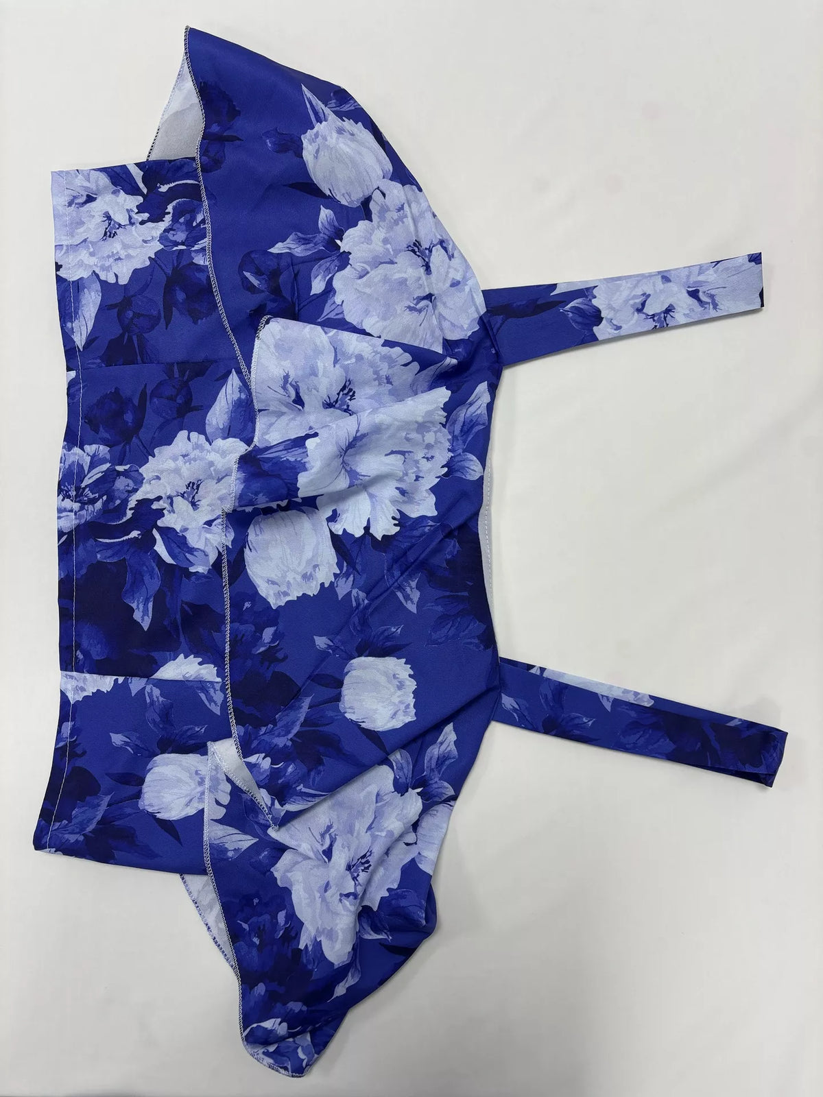Floral ruffle cami and skirt set overview