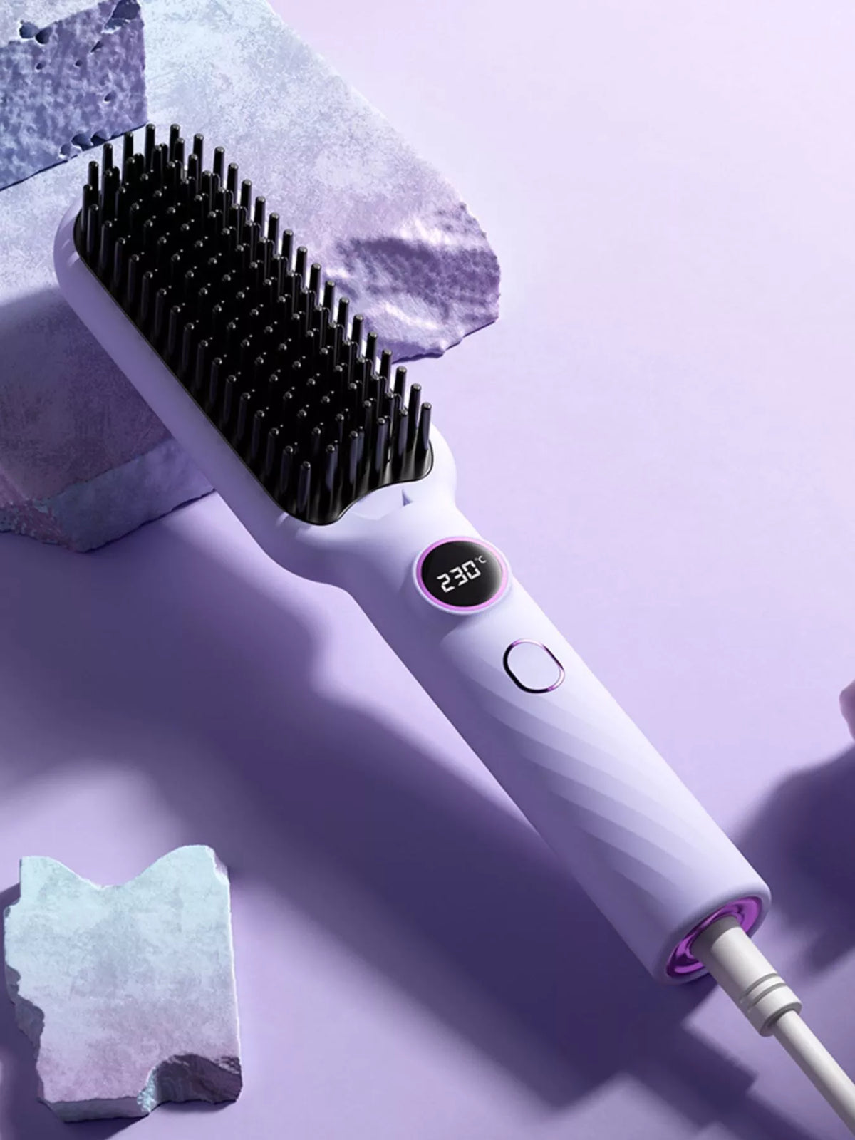 Straightening comb teeth detail