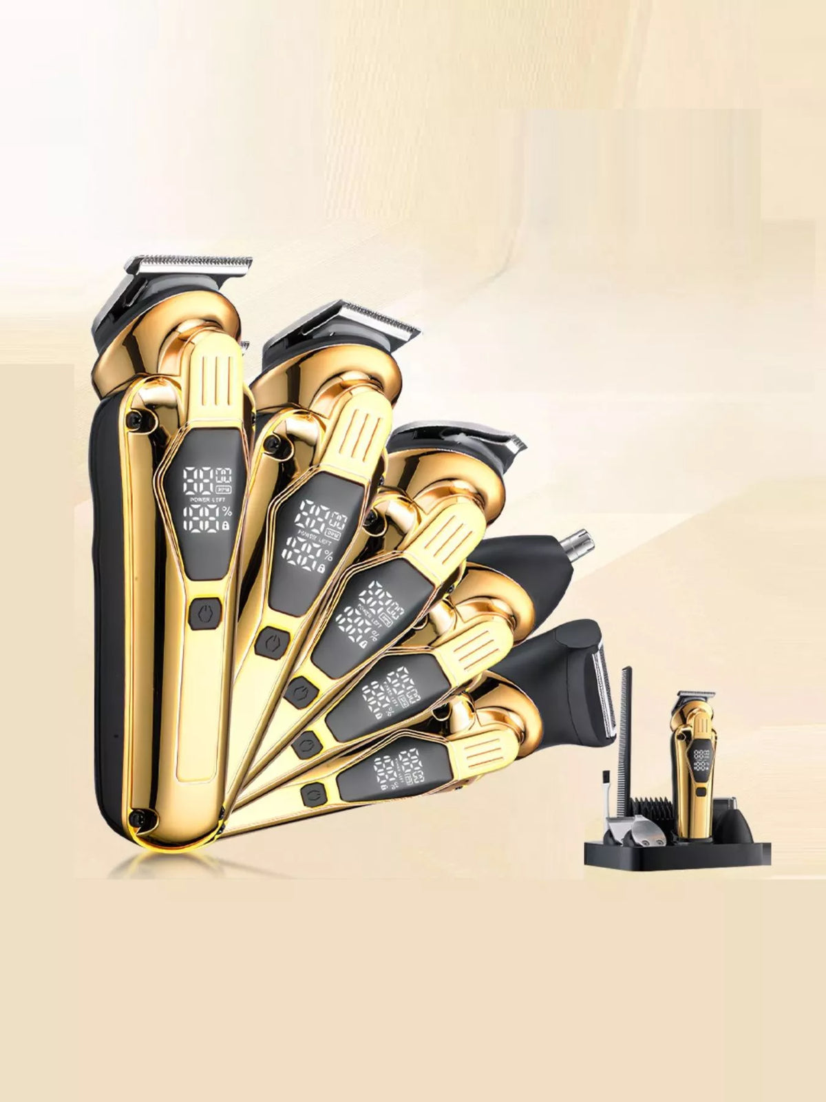 Waterproof epilator side view