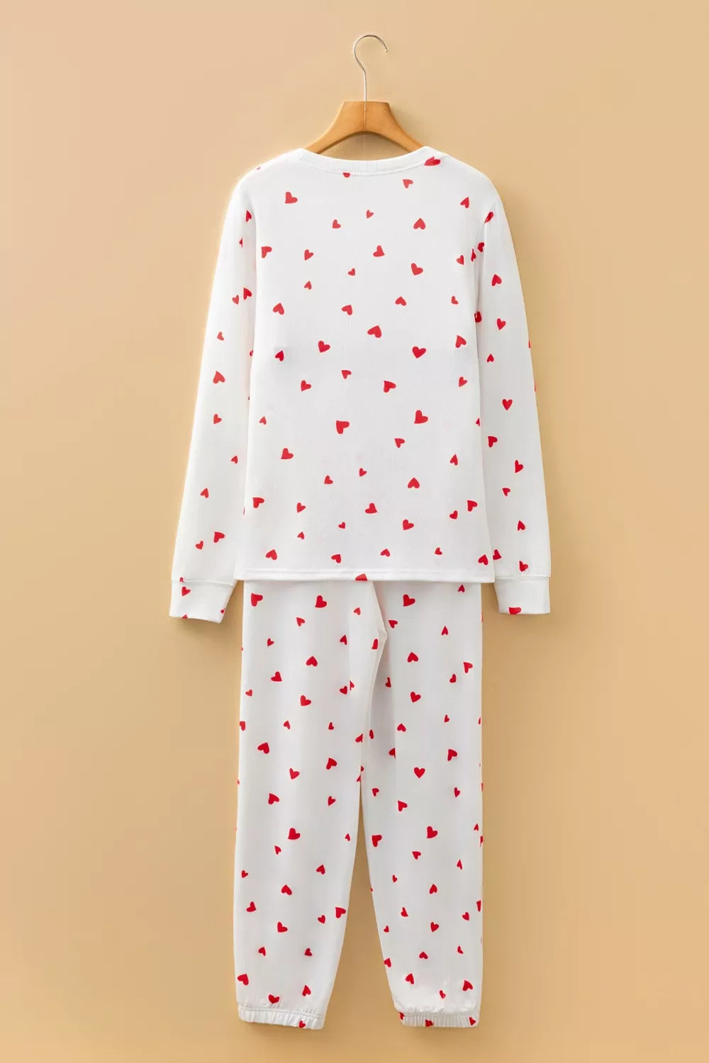 Coordinated hearts lounge set styled