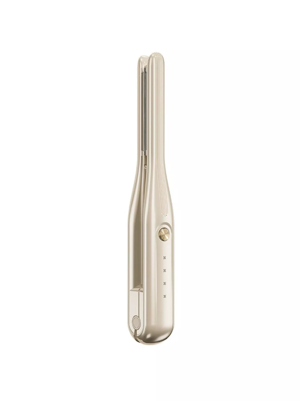Straightener smoothing hair demonstration