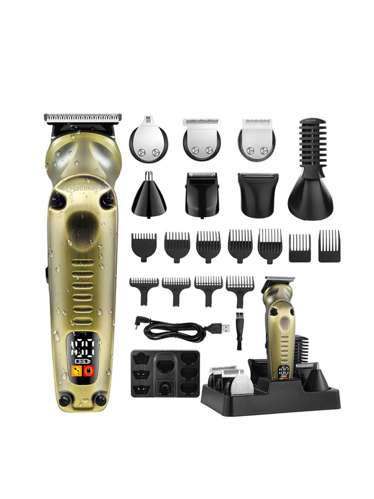 Cordless hair clipper full product