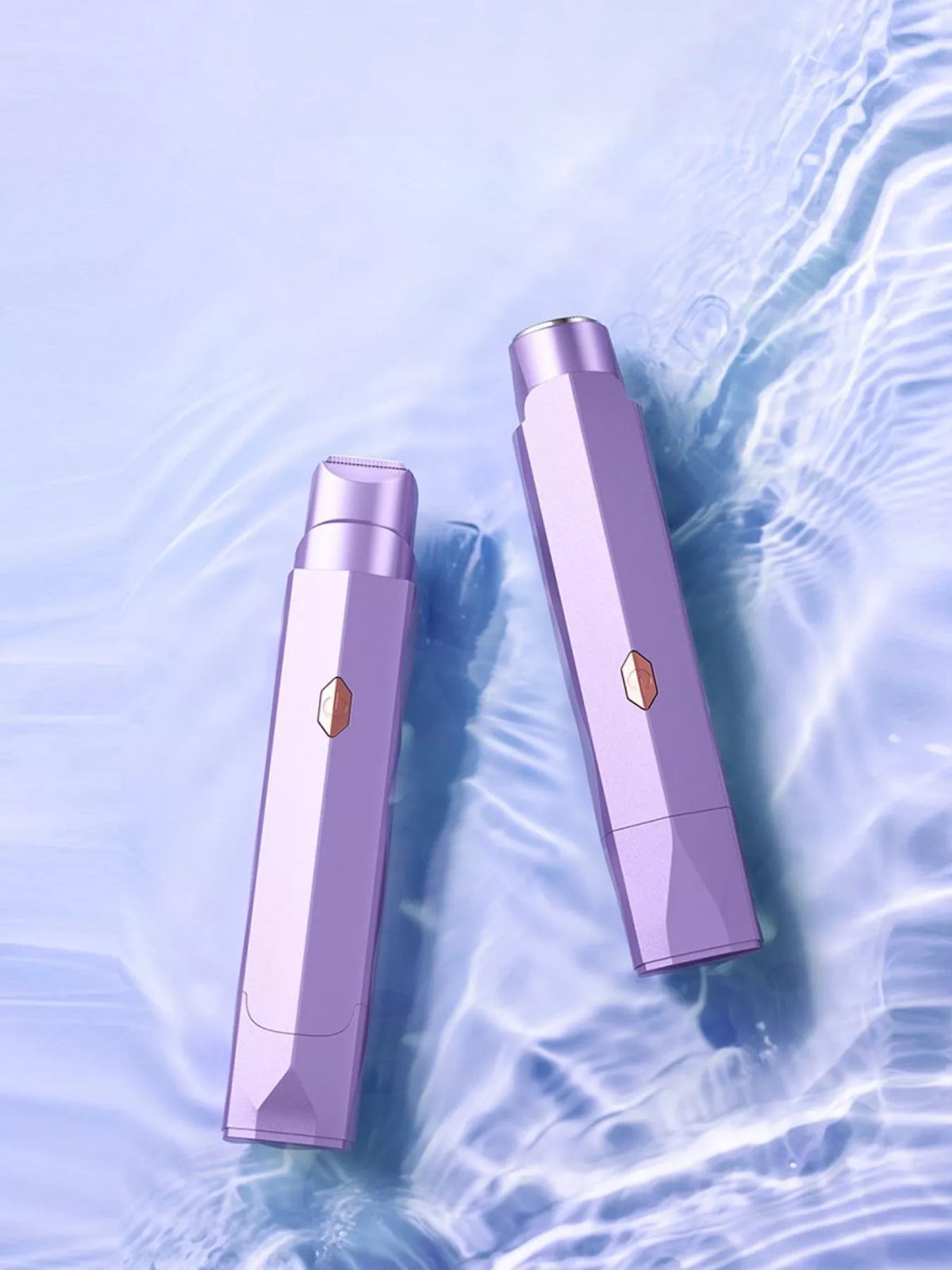 Epilator in blush pink color