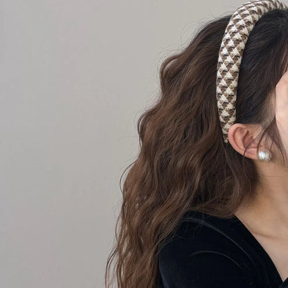 Polyester Wide Hair Headband - Fashorio