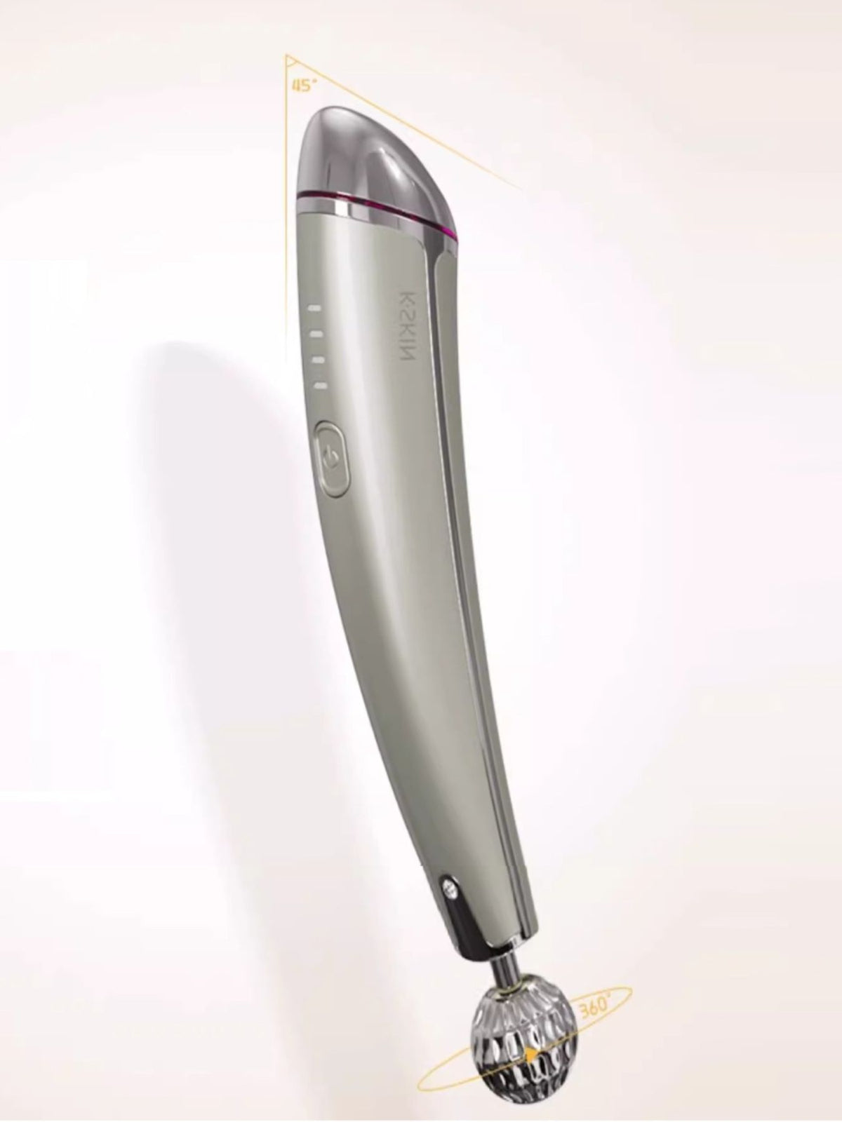 Facial device side profile