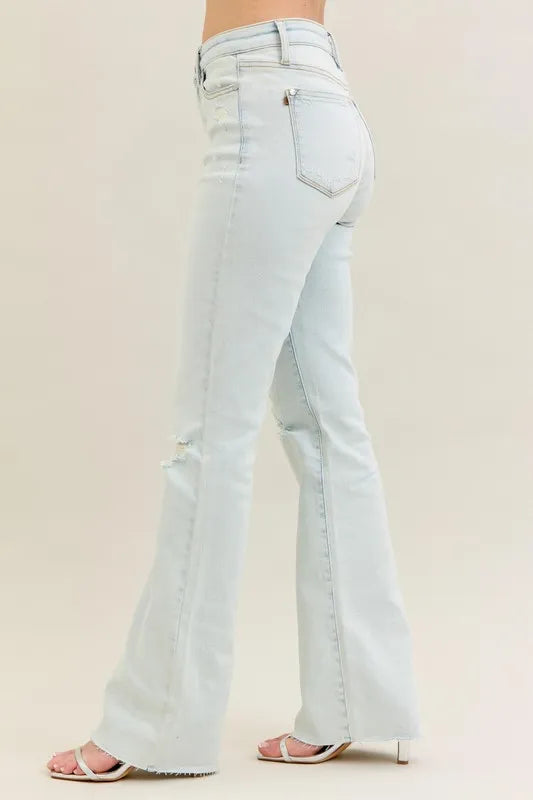 Judy Blue bootcut jeans back view