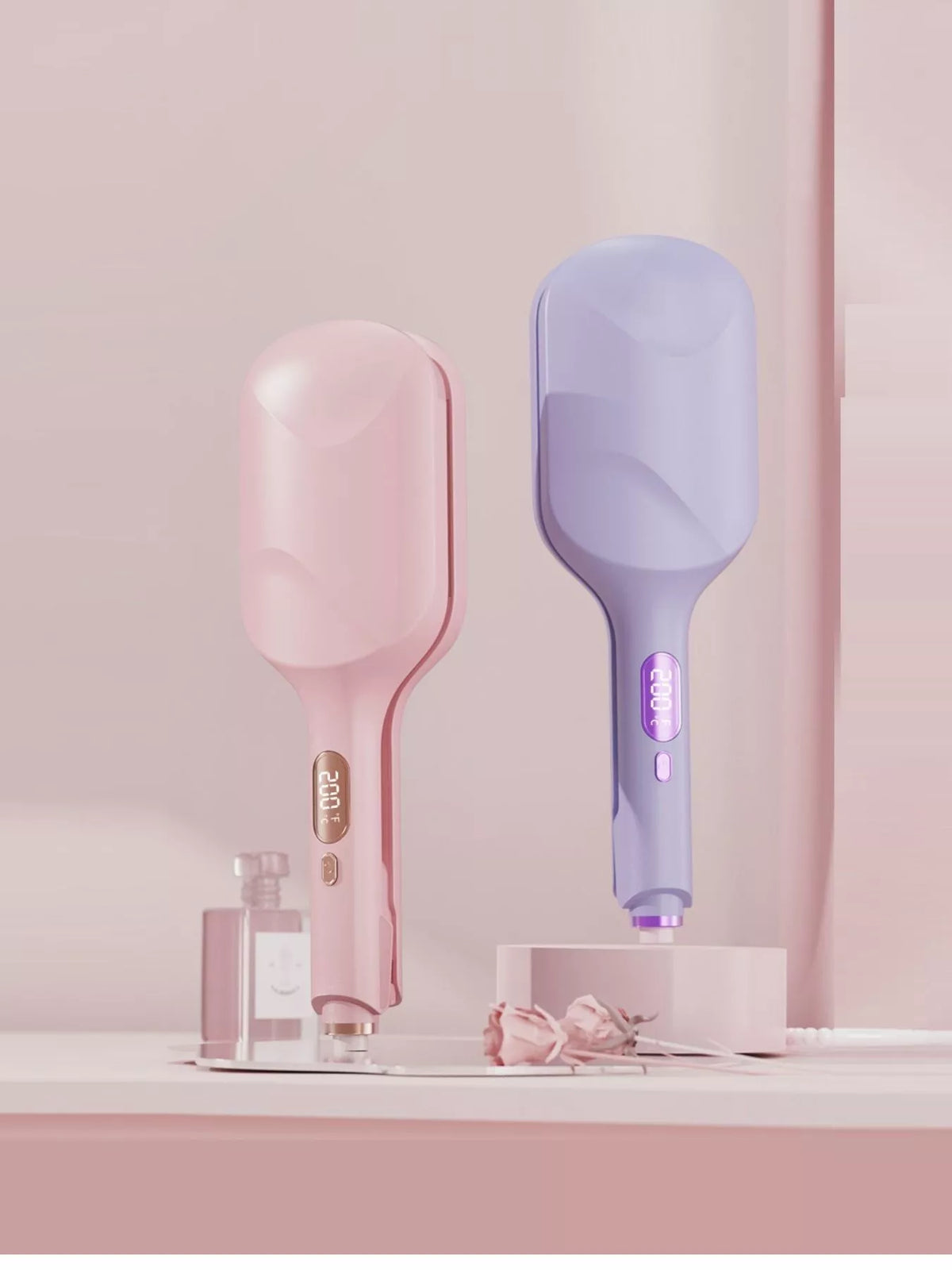 Fast heating curling iron