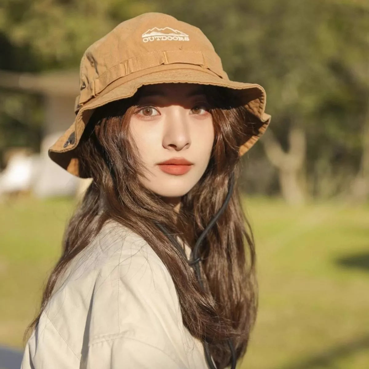 Bucket hat shown in alternate colorway