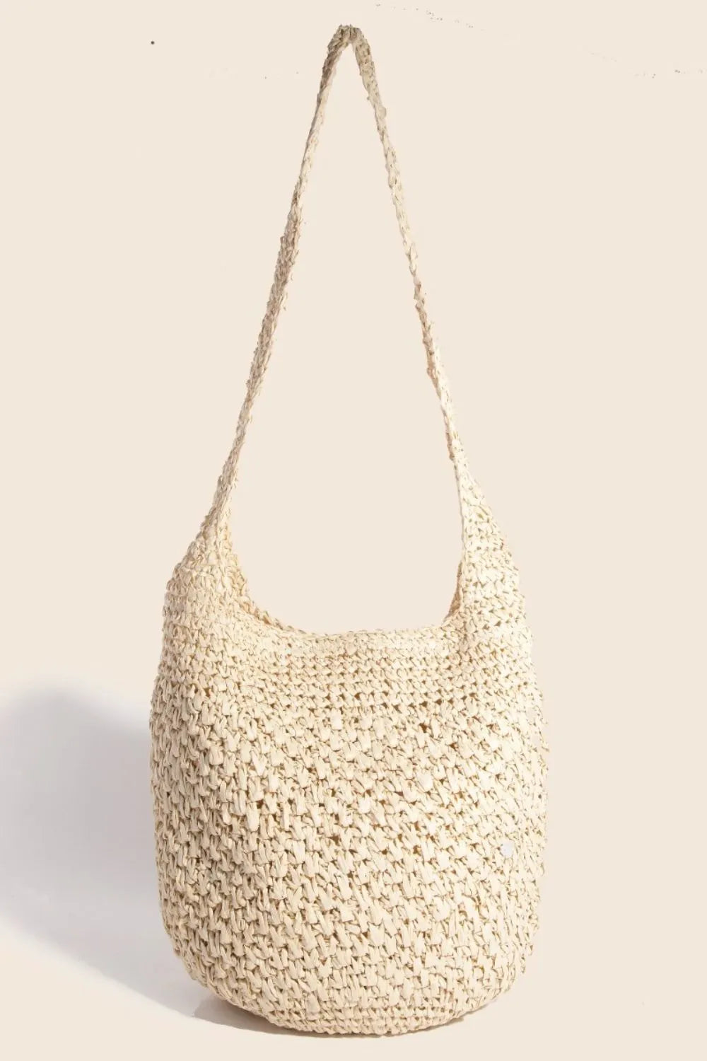 Fame Accessories Bags Pastel Yellow / One Size Fame Intricate Braided Hobo Shoulder Bag