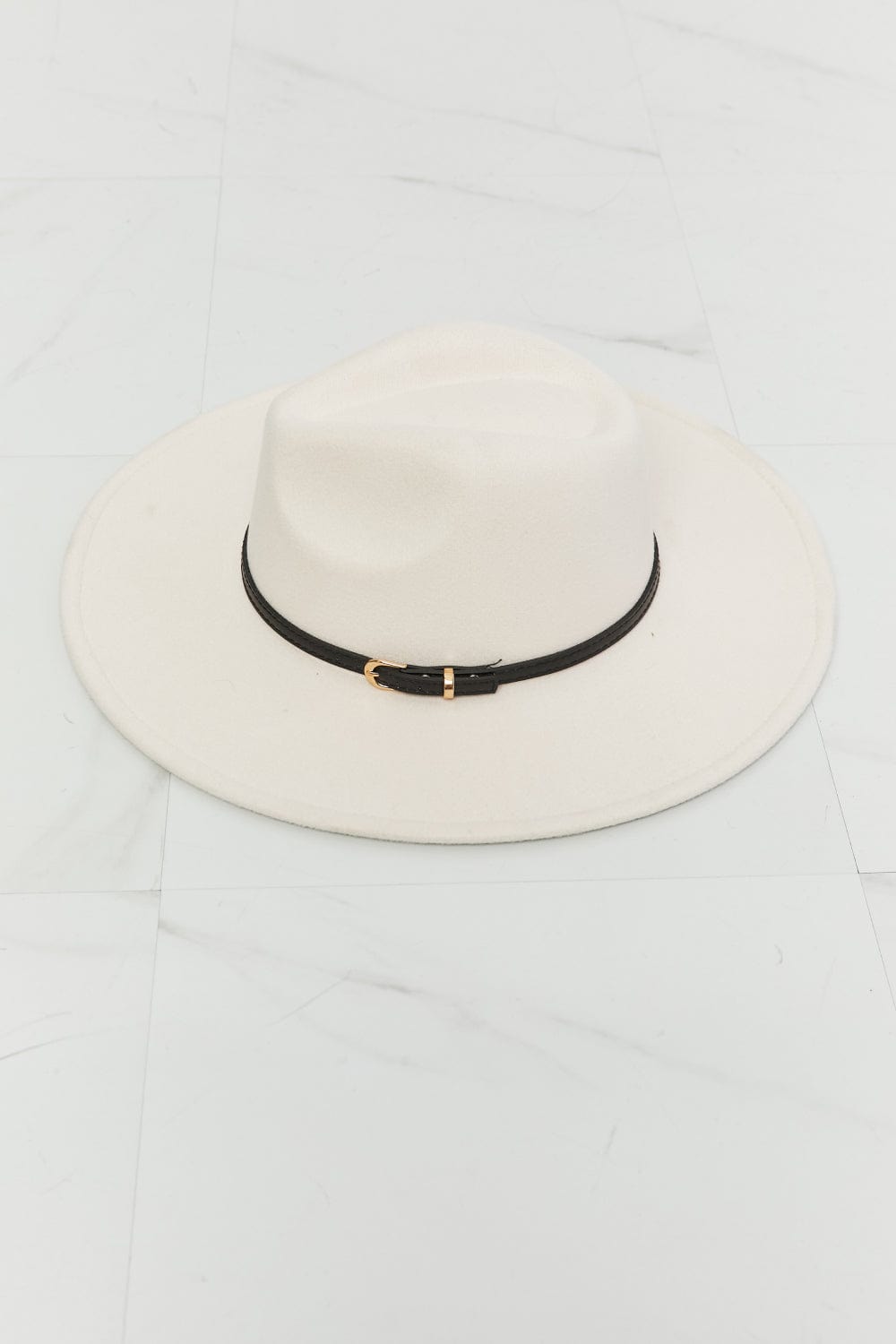 Fame Accessories Beige / One Size Fame Keep It Classy Fedora Hat