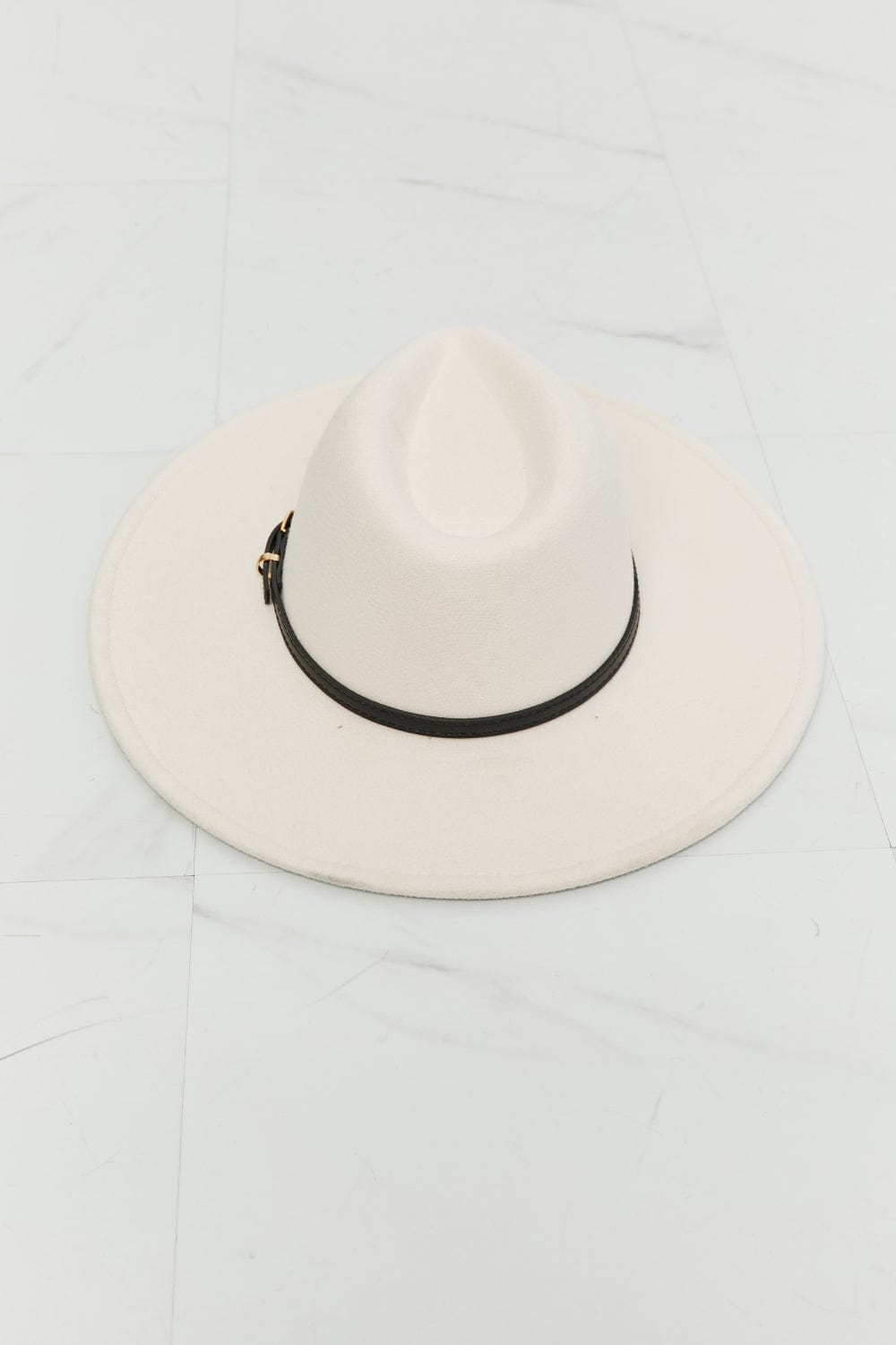Fame Accessories Beige / One Size Fame Keep It Classy Fedora Hat