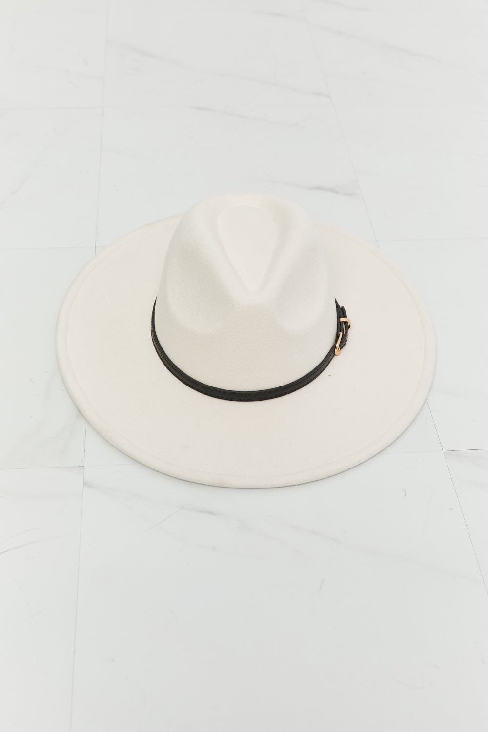 Fame Accessories Beige / One Size Fame Keep It Classy Fedora Hat