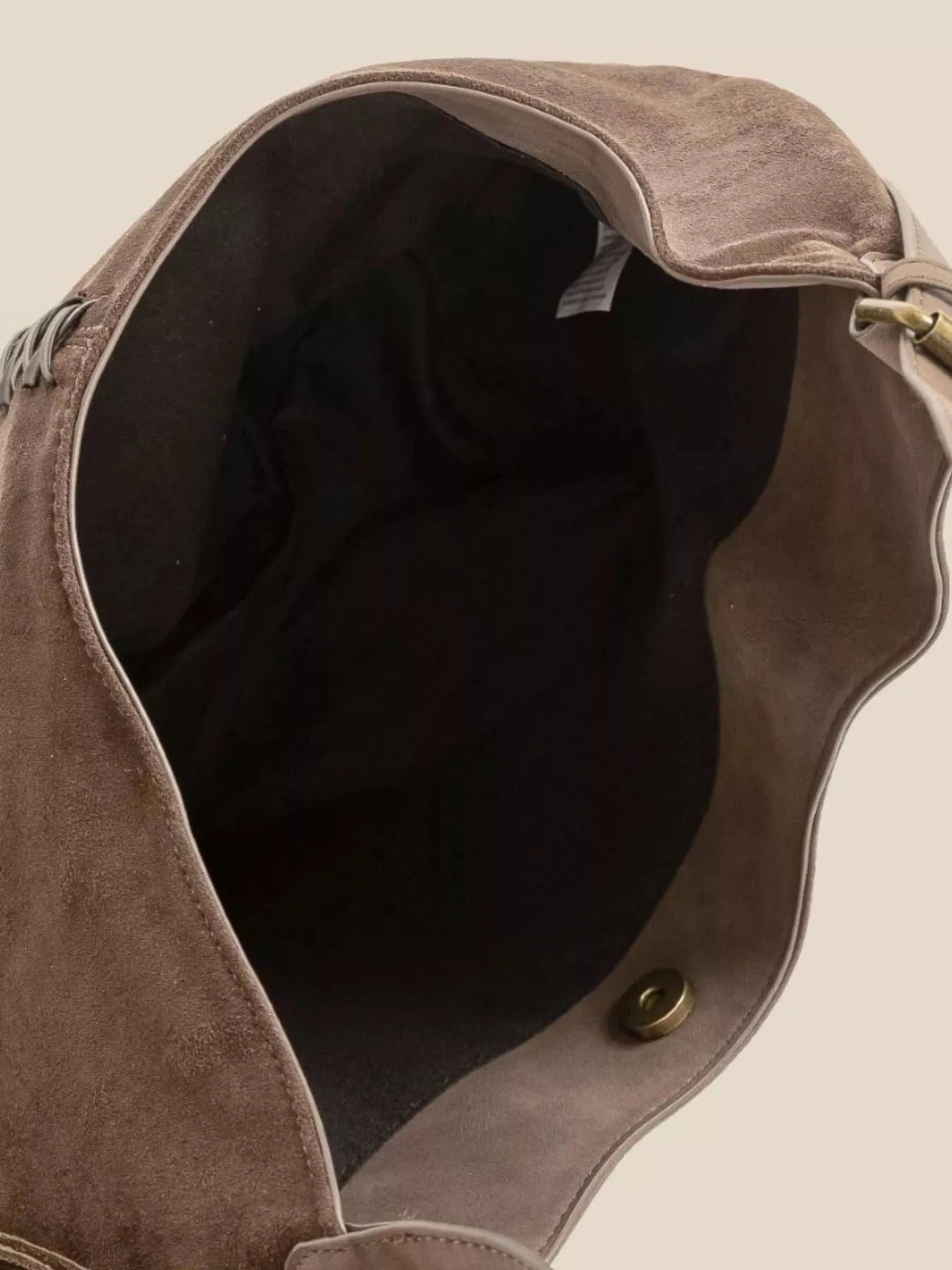 Fame Accessories Shoulder Bags DBR / One Size Fame Braided Detail Hobo Shoulder Bag