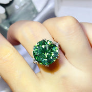 Fashorio 10 Carat Moissanite 925 Sterling Silver Ring