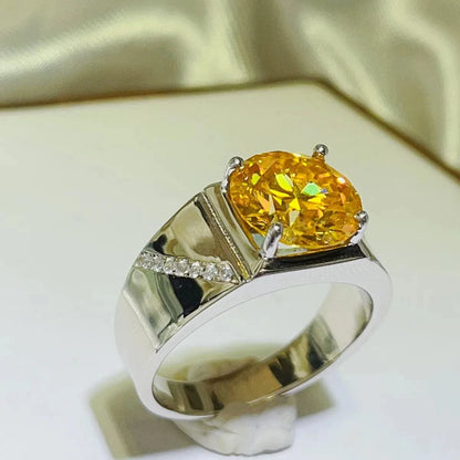 5 Carat Moissanite 925 Sterling Silver Ring - Fashorio