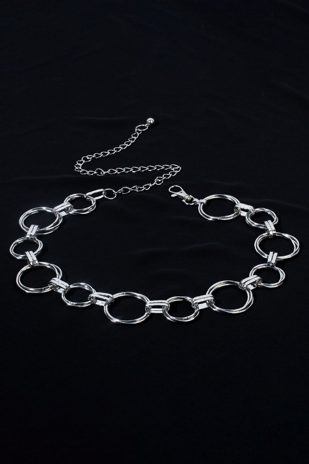 Fashorio Alloy Chain Circle Shape Belt
