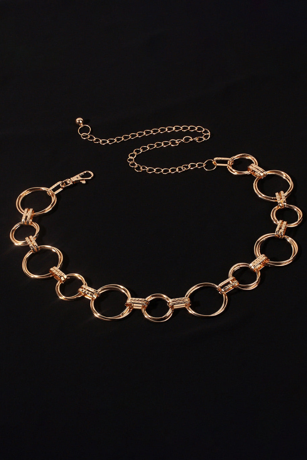 Fashorio Alloy Chain Circle Shape Belt