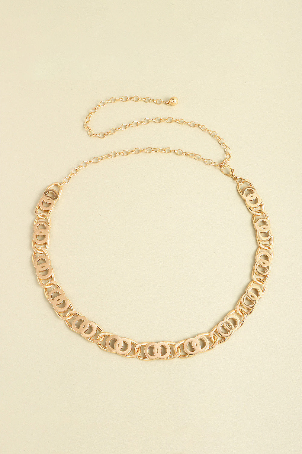 Fashorio Alloy Lobster Clasp Belt