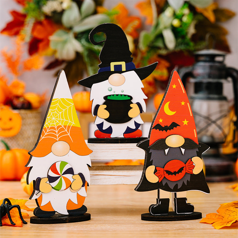 Fashorio Assorted 2-Piece Halloween Element Ornaments