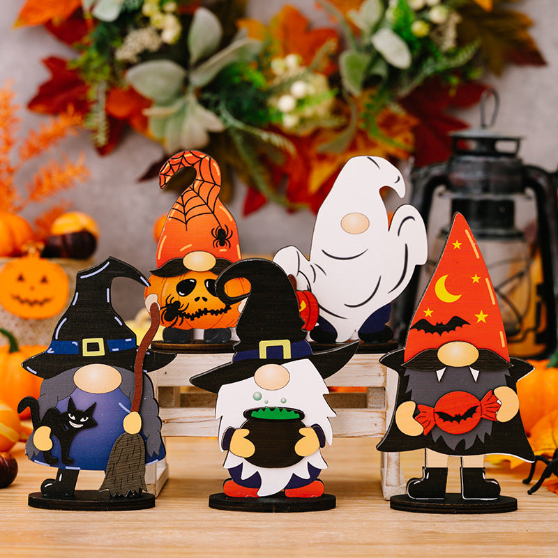 Fashorio Assorted 2-Piece Halloween Element Ornaments