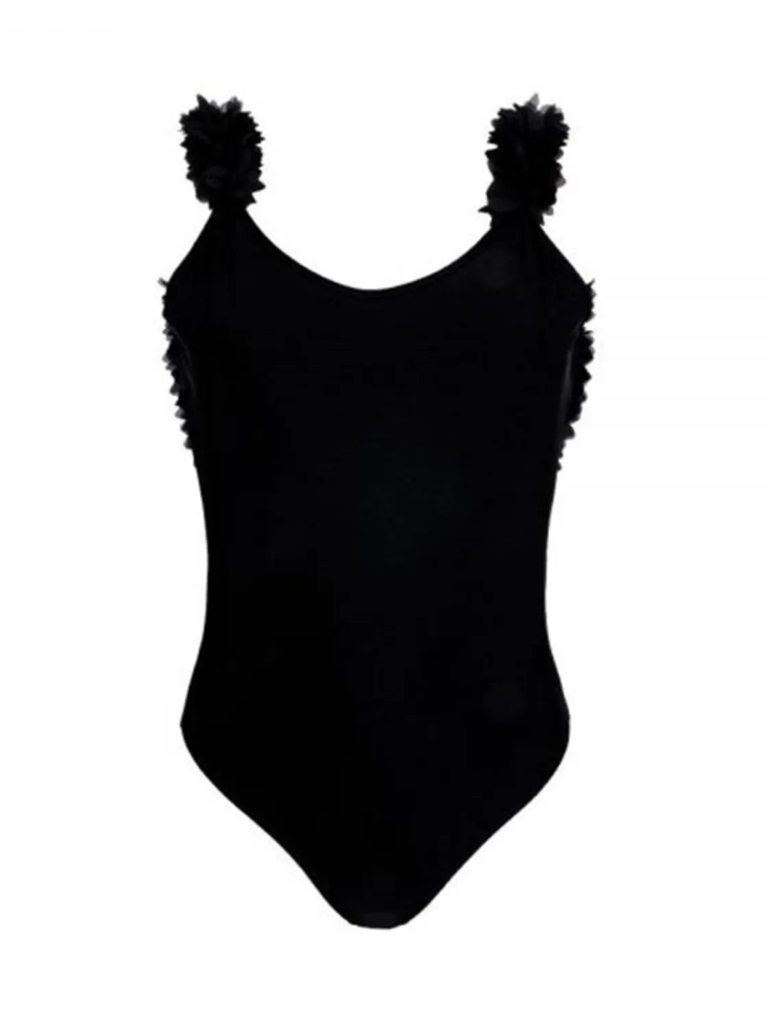 Fashorio Backless Petal Strap Parent-Child Swimsuit