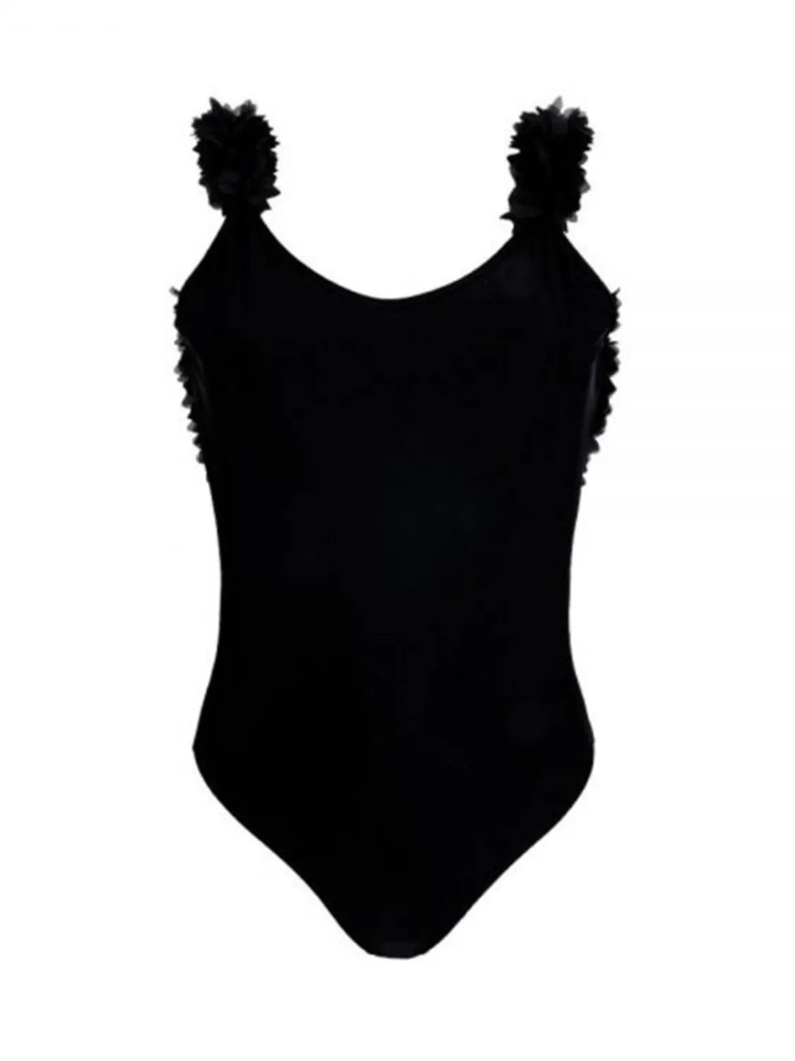 Fashorio Backless Petal Strap Parent-Child Swimsuit