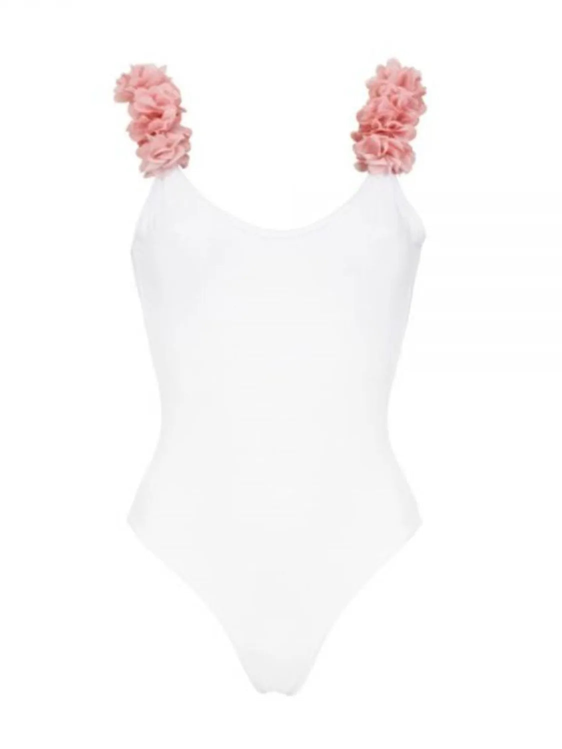 Fashorio Backless Petal Strap Parent-Child Swimsuit