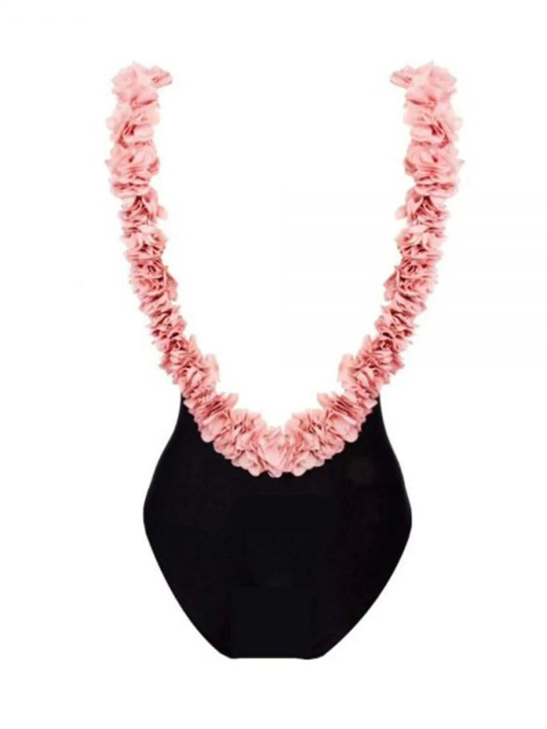 Fashorio Backless Petal Strap Parent-Child Swimsuit