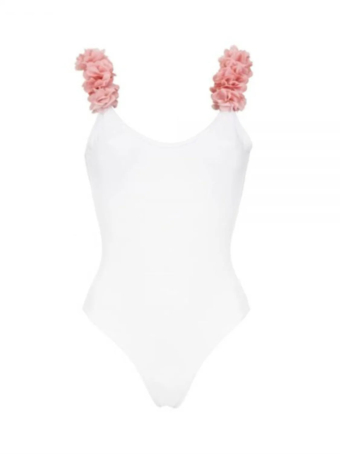 Fashorio Backless Petal Strap Parent-Child Swimsuit