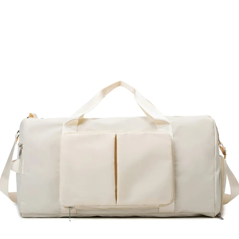 Fashorio Bags Beige / One Size Wet and Dry Separation Travel Bag