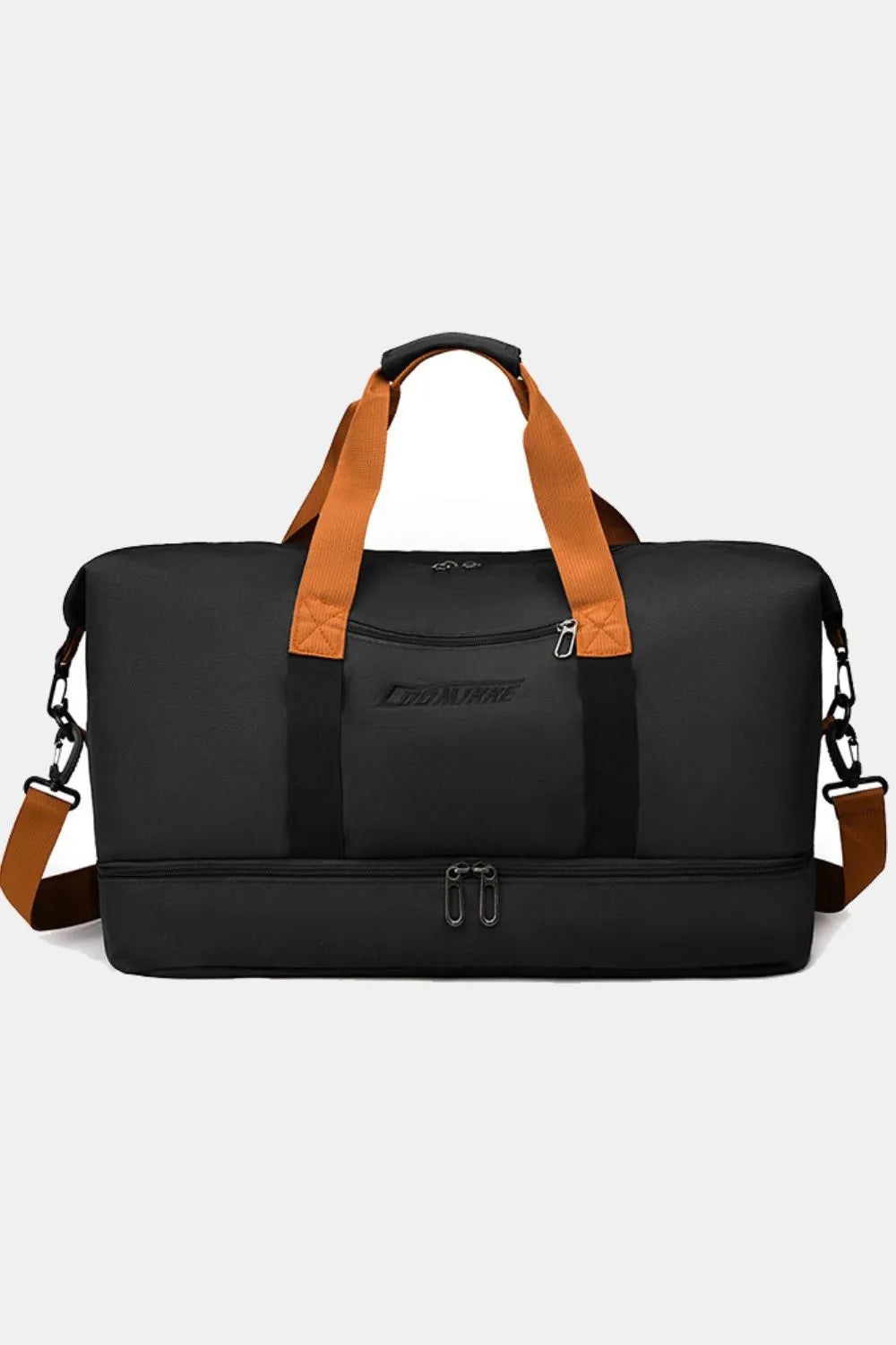 Fashorio Bags Black / One Size Oxford Cloth Dry and Wet Separation Travel Bag