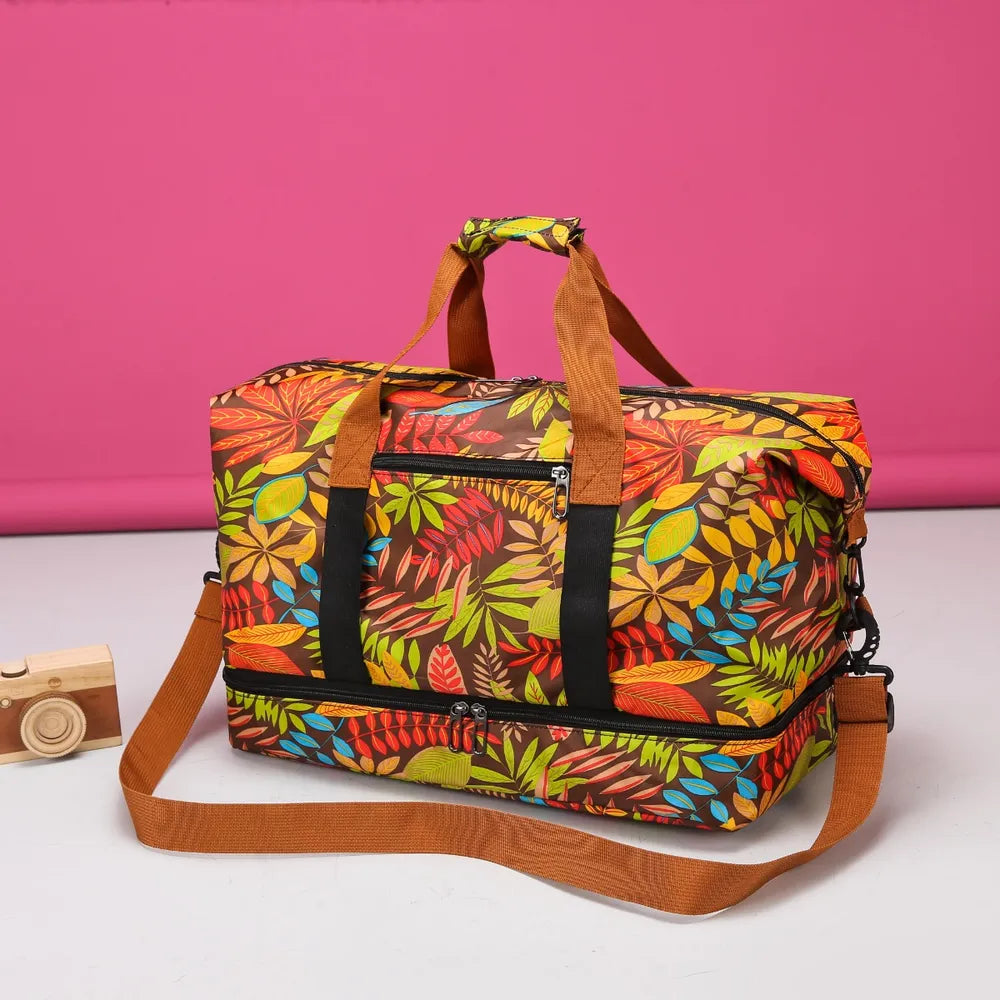 Fashorio Bags Canvas Printed Travel Bag