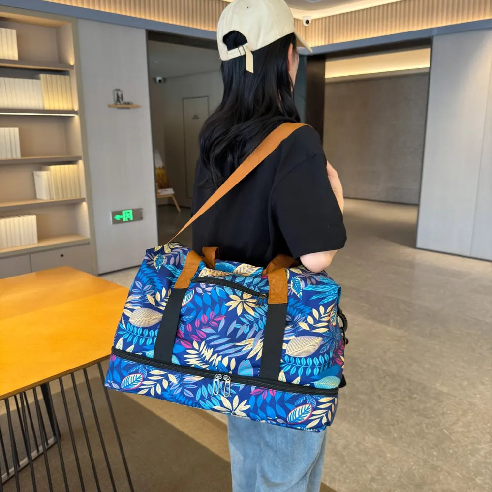 Fashorio Bags Canvas Printed Travel Bag