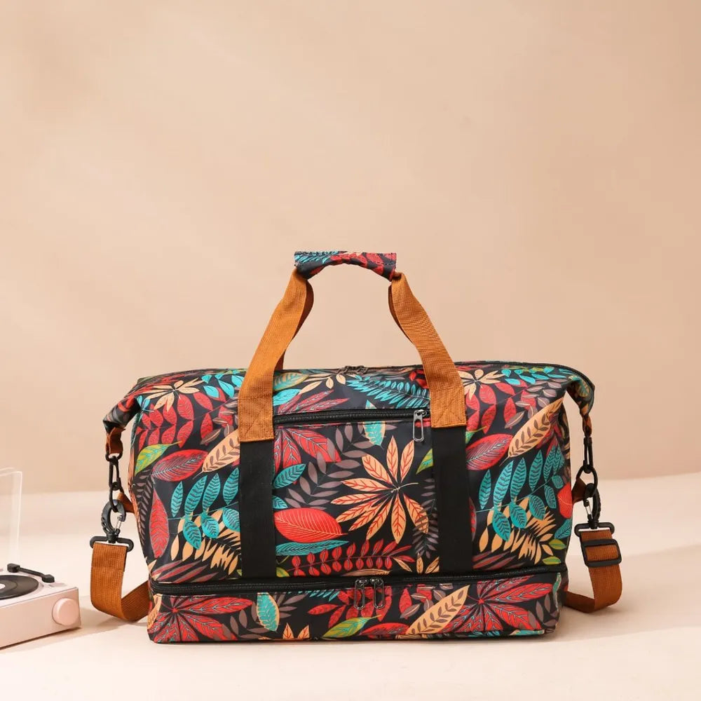 Fashorio Bags Canvas Printed Travel Bag