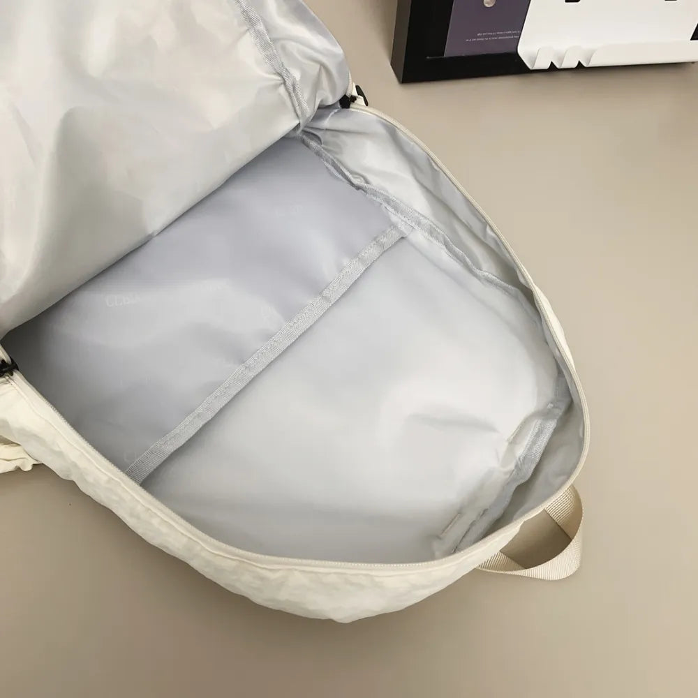 Fashorio Bags Drawstring Nylon Backpack Bag