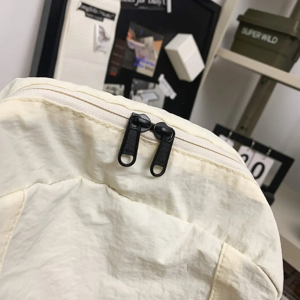 Fashorio Bags Drawstring Nylon Backpack Bag