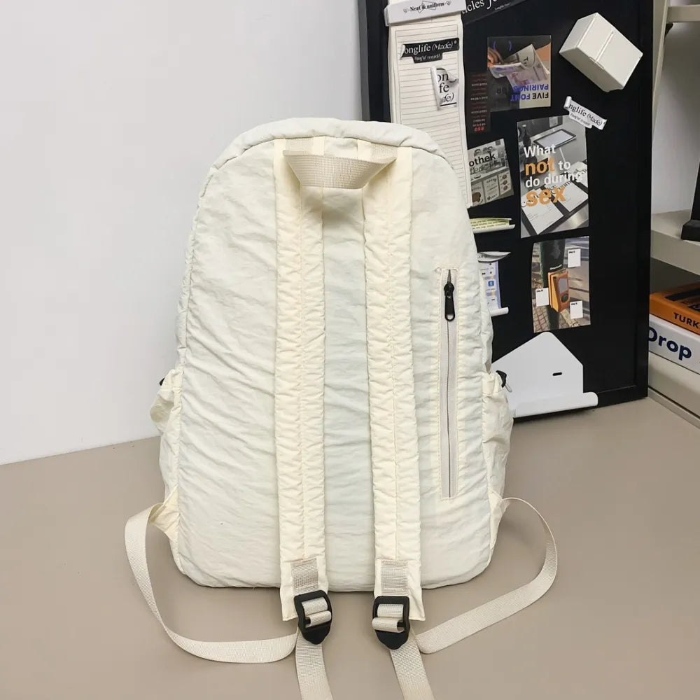 Fashorio Bags Drawstring Nylon Backpack Bag