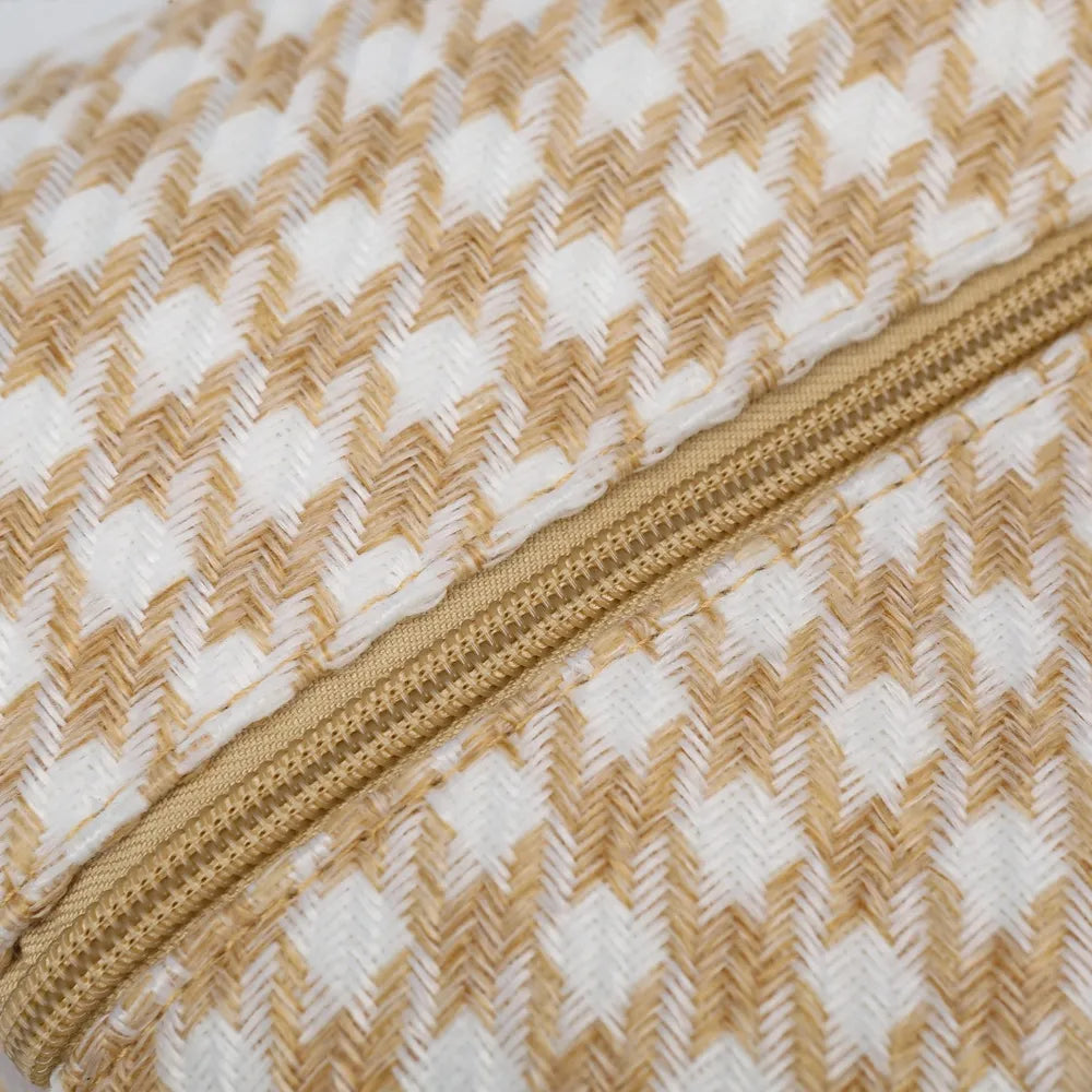 Fashorio Bags Houndstooth Canvas Travel Bag