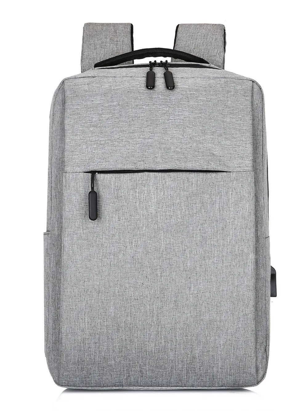 Fashorio Bags Light Gray / One Size Adjustable Straps Oxford Cloth Backpack Bag