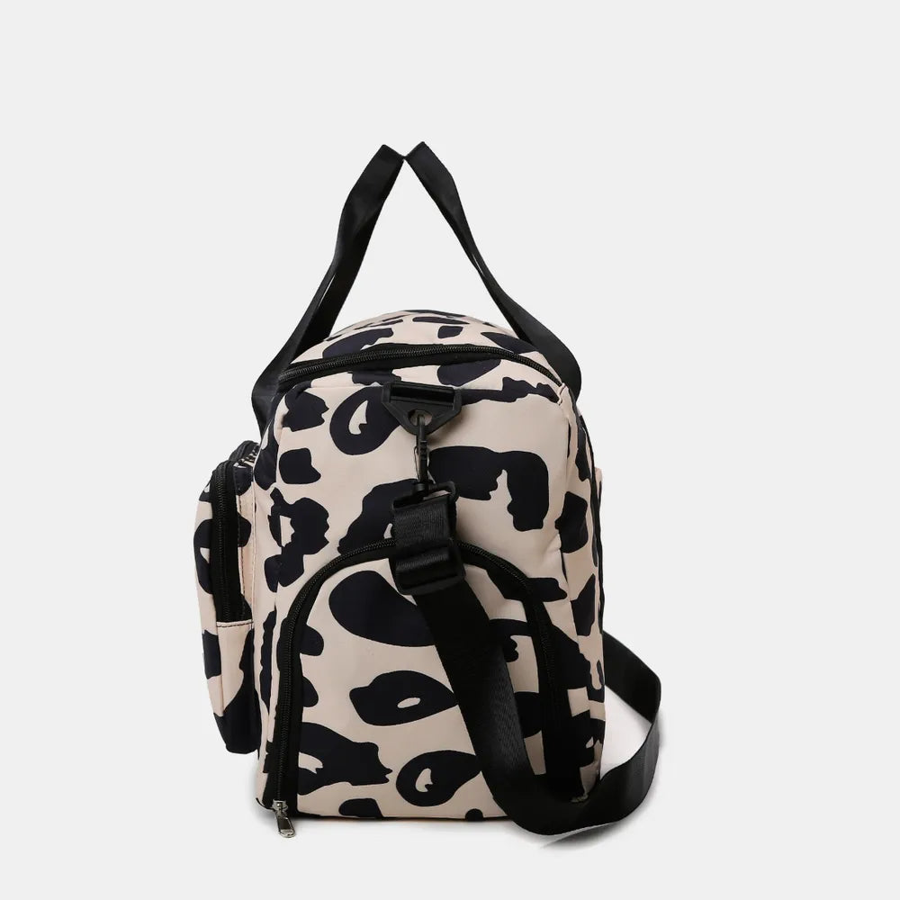 Fashorio Bags Oxford Cloth Animal Print Travel Bag