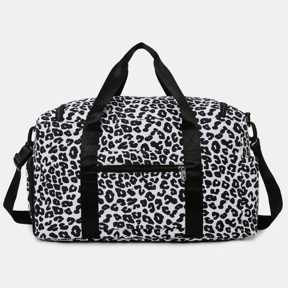 Fashorio Bags Oxford Cloth Animal Print Travel Bag