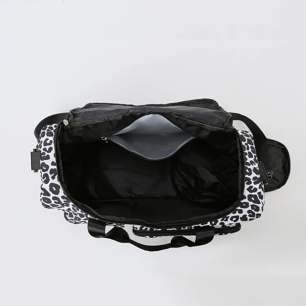 Fashorio Bags Oxford Cloth Animal Print Travel Bag